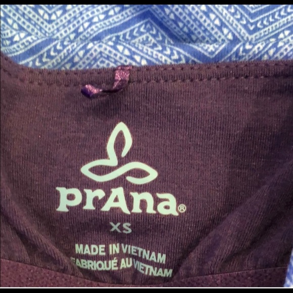 PRANA BLUE MULTI PHOEBE CROSSED BACK PRINT DRESS - Picture 4 of 5